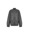 [TATE] Men's Faux Leather Jacket