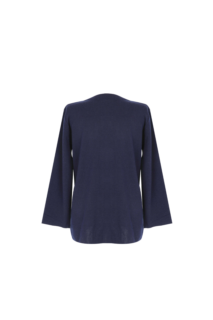 [NUE19.04] Women's Zip-up Knit Jacket - Navy