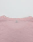 [PERRY ELLIS] Women's Short-Sleeve Slub Cotton T-shirt - Pink