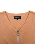 [NUE19.04] Women's Zip-up Knit Jacket - Orange