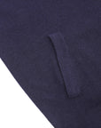 [NUE19.04] Women's Zip-up Knit Jacket - Navy