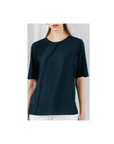 [Marja Kurki] T-Blouse - Navy