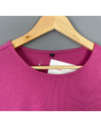 [Bruce Field] Women's Organic Lycra Short Sleeves T-shirt - Pink