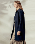 [COPENHAGEN LUXE] Trench Coat - Navy