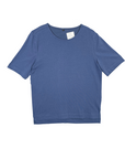 [Bruce Field] Women's Organic Lycra Short Sleeves T-shirt - Blue