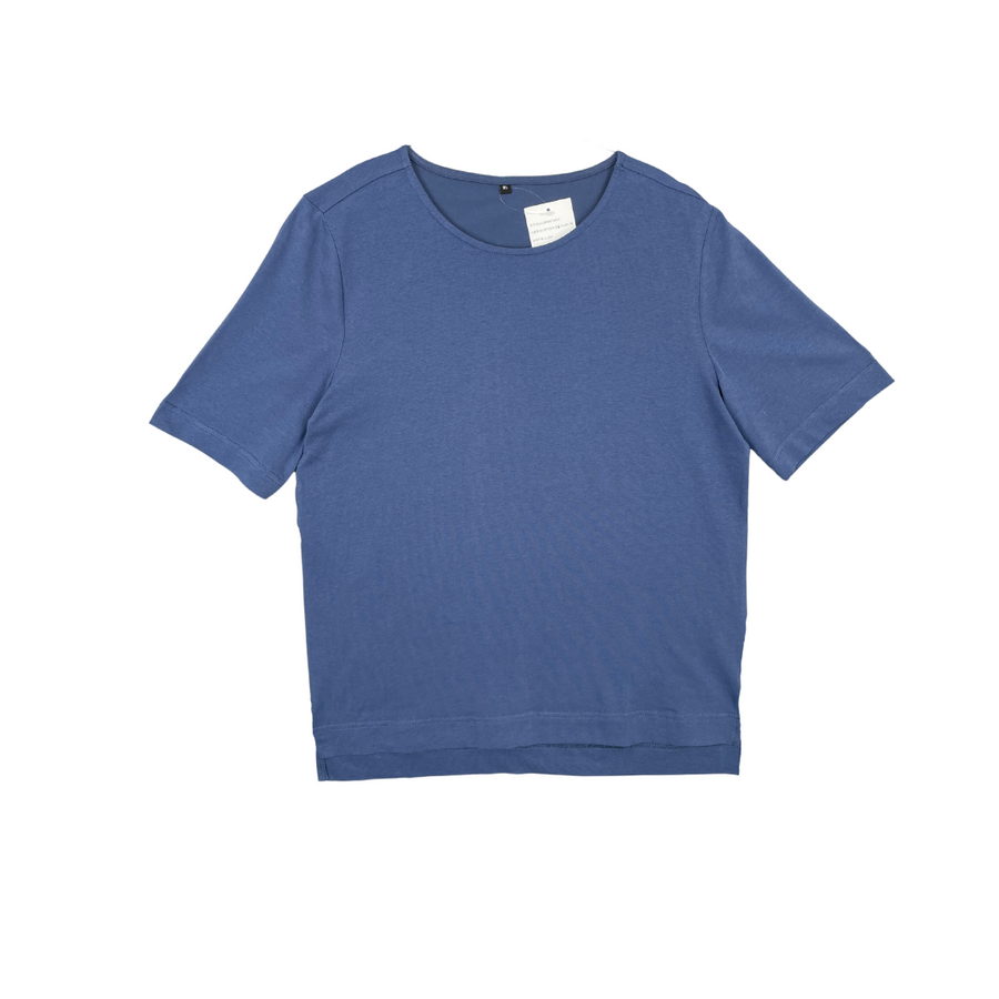 [Bruce Field] Women's Organic Lycra Short Sleeves T-shirt - Blue