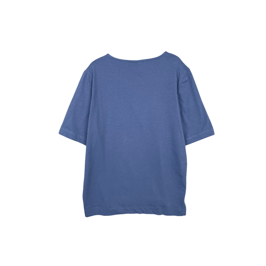 [Bruce Field] Women's Organic Lycra Short Sleeves T-shirt - Blue