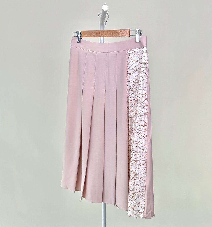 Skirt-Stuidio Luxe-Pleated skirt-Pink