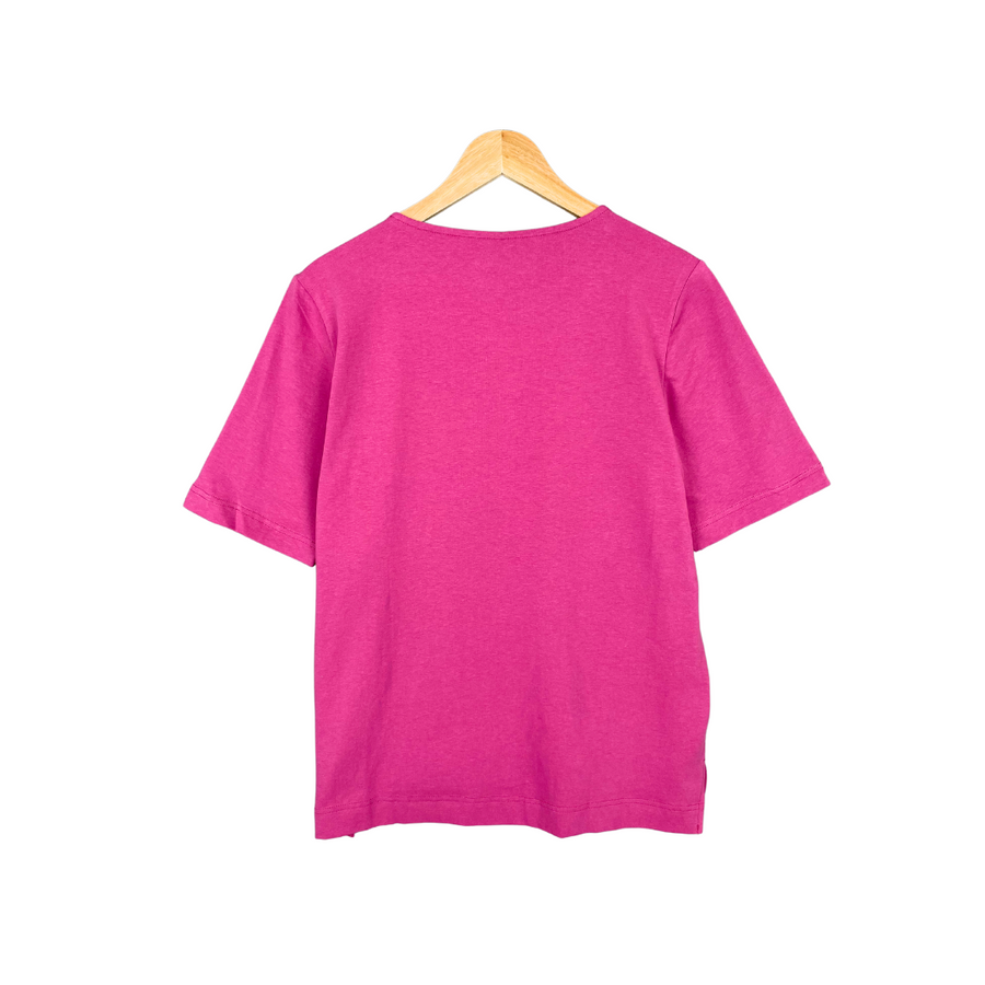 [Bruce Field] Women's Organic Lycra Short Sleeves T-shirt - Pink