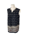 [Korean Designer Brand] Ethnic Sleeveless Blouse