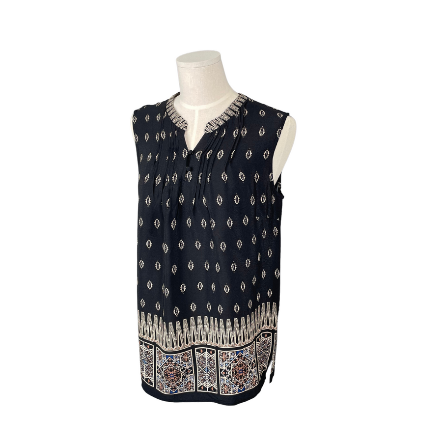 [Korean Designer Brand] Ethnic Sleeveless Blouse