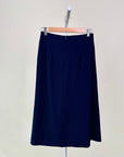 Skirt-Stuidio Luxe-Pleated skirt-Navy