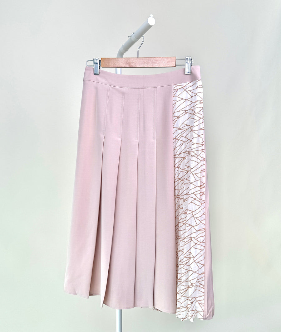 Skirt-Stuidio Luxe-Pleated skirt-Pink