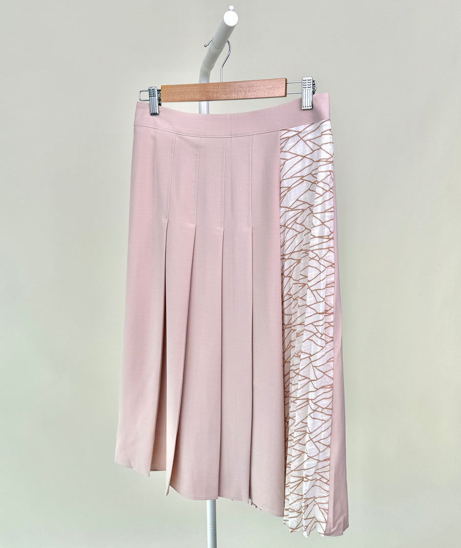 Skirt-Stuidio Luxe-Pleated skirt-Pink