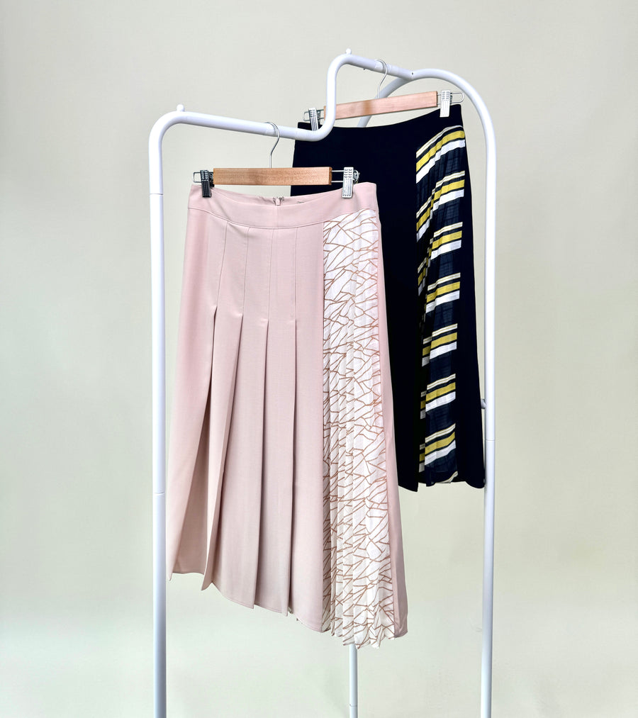 Skirt-Stuidio Luxe-Pleated skirt-Pink