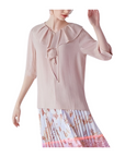 [Flamingo] Cool Summer Mellow Blouse - Beige