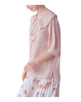 [Flamingo] Cool Summer Mellow Blouse - Beige