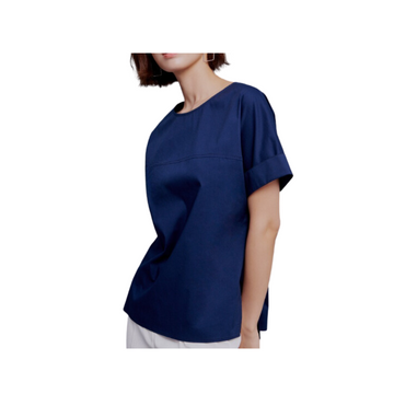 [Jain by Jain Song] Women's Tunic Top - Navy