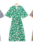 [MORH] Hot Summer Rayon Dress - Jasmine Green