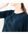 [Marja Kurki] T-Blouse - Navy