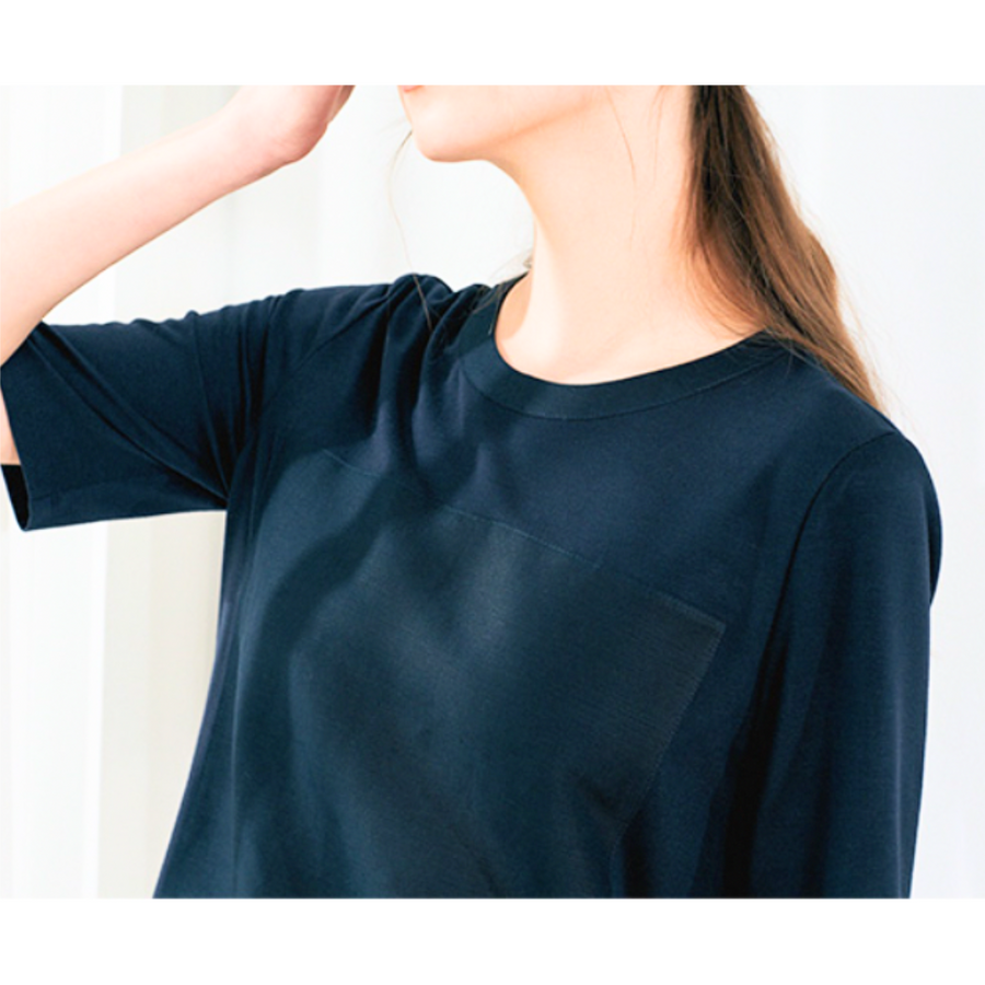 [Marja Kurki] T-Blouse - Navy