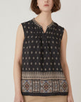 [Korean Designer Brand] Ethnic Sleeveless Blouse