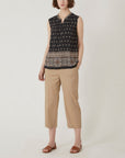 [Korean Designer Brand] Ethnic Sleeveless Blouse