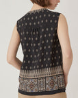 [Korean Designer Brand] Ethnic Sleeveless Blouse