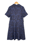 [Korean Brand] Blue Leaf Print Dress