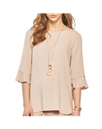 [Ssolie Paris] Women's Ruffle Blouse